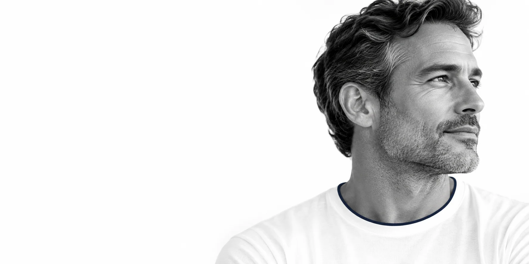 Editorial portrait representing men’s health education